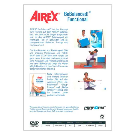 DVD AIREX BeBalanced! Functional, 54 Min.