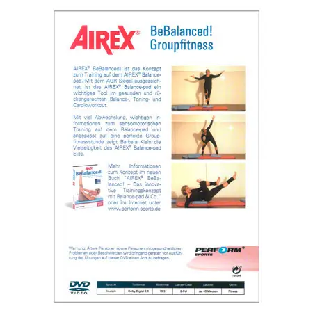 DVD AIREX BeBalanced! Groupfitness, 55 Min.