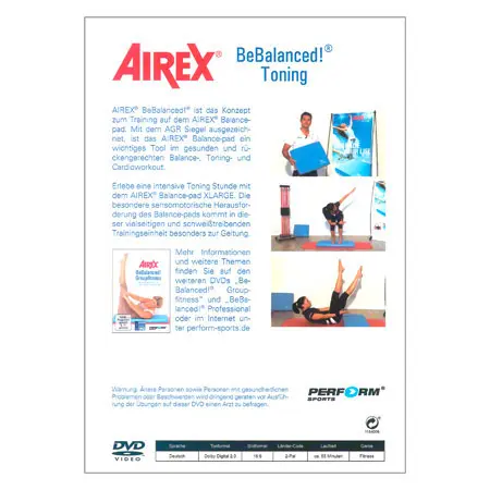 DVD AIREX BeBalanced! Toning, 55 Min.