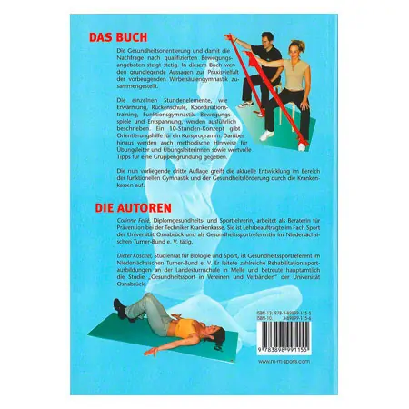 Buch Vorbeugende Wirbelsulengymnastik, 136 Seiten