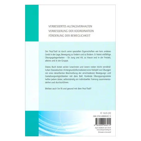 Buch Gymnastik mit dem Pezziball - bungsprogramme, 200 Seiten