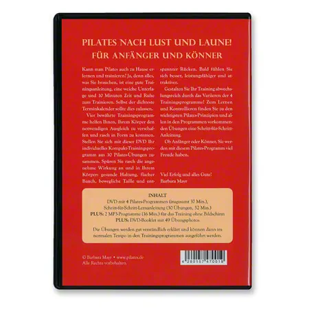 DVD Pilates nach Lust und Laune, 120 Min.