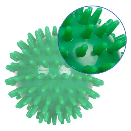 Igel-Ball,  7 cm, grn, mittel