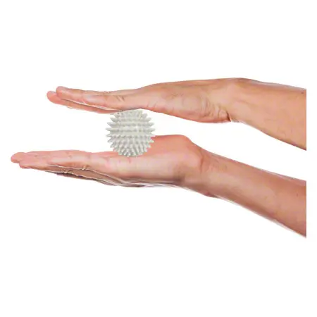 Igel-Ball,  6 cm, lichtgrau, hart