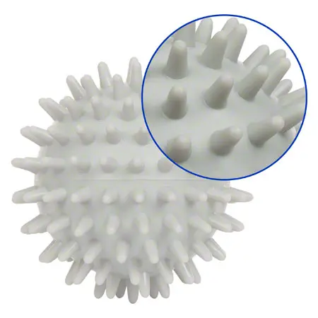 Igel-Ball,  7 cm, hellgrau, hart