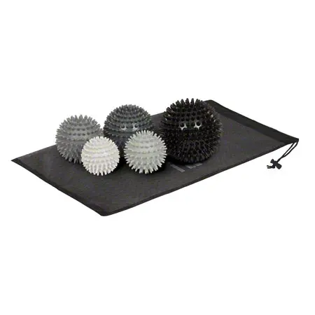 Igel-Ball hart, 5er Set, inkl. Aufbewahrungsbeutel
