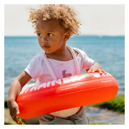 Freds Schwimmtrainer Classic Schwimmhilfe, rot 6-18 kg (1/4-4 Jahre)
