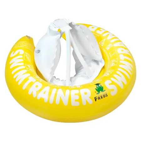 Freds Schwimmtrainer Classic Schwimmhilfe, gelb 20-36 kg (4-8 Jahre)