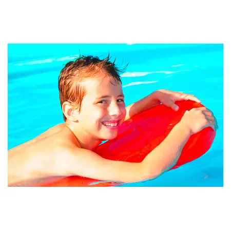 Schwimmbrett mit Griff klein, 40x27x3,5 cm