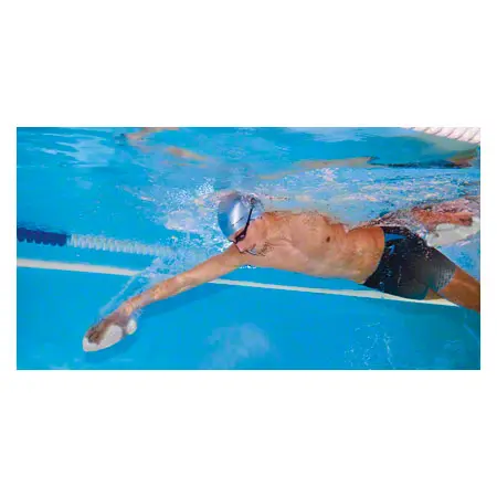 BECO Handpaddles Schwimmtrainer, Gr. L, Paar, grau