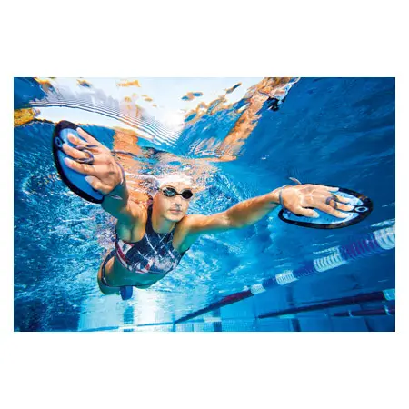 BECO Handpaddles Flex Schwimmtrainer, Gr. M, blau, Paar