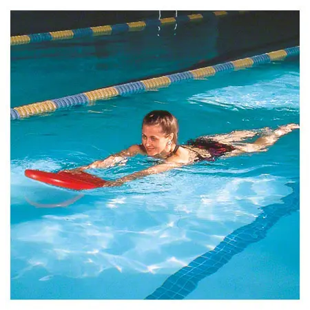 Schwimmbrett aus PE-Schaum, 47x30x4 cm, rot