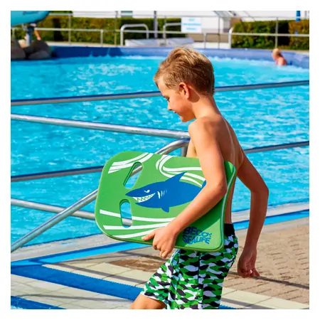 BECO-SEALIFE Kickboard Schwimmbrett SHARKY, 47x31x3,6 cm