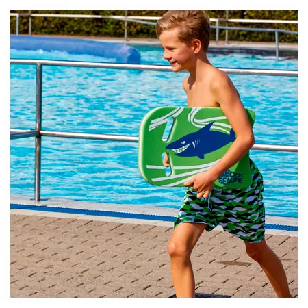 BECO-SEALIFE Kickboard Schwimmbrett SHARKY, 47x31x3,6 cm