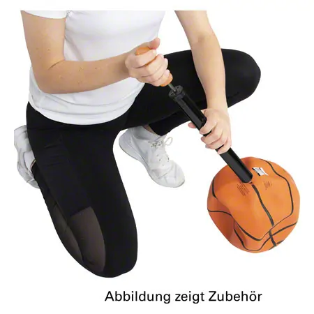 Ballpumpe schwarz,  28 mm x 38 cm inkl. 10 Kegelventilen