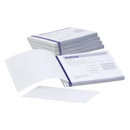 Quittungsblock durchschreibend, 5 Blcke  50 Stze, DIN A6 quer