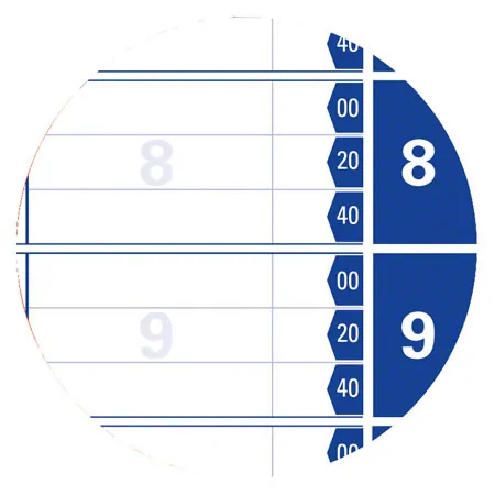 Terminplaner, 2 Spalten, 20-Min.-Takt, Montag - Freitag, A4