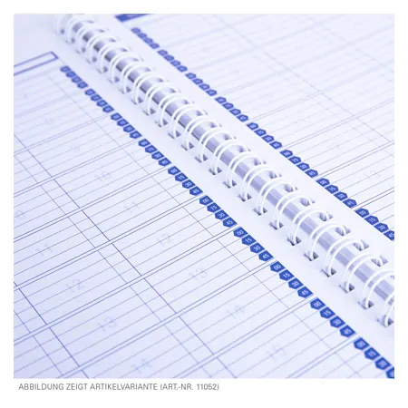 Terminplaner, 2 Spalten, 20-Min.-Takt, Montag - Freitag, A4