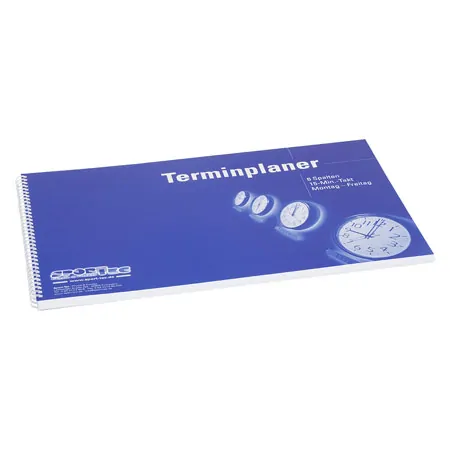 Terminplaner, 6 Spalten, 15-Min.-Takt, Montag - Freitag, A3 quer