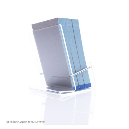 Terminzettel Stnder aus Acrylglas