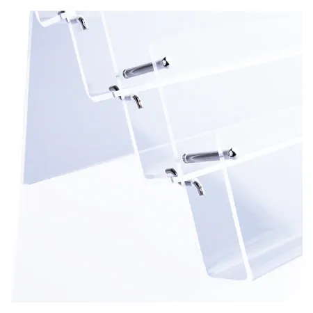 Gutscheinaufsteller 4-fach aus Acrylglas