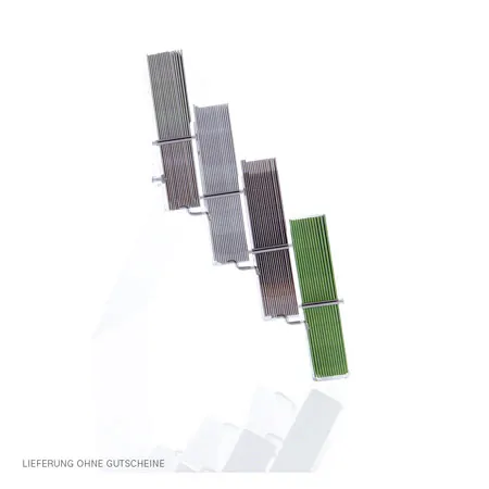 Gutscheinaufsteller 4-fach aus Acrylglas