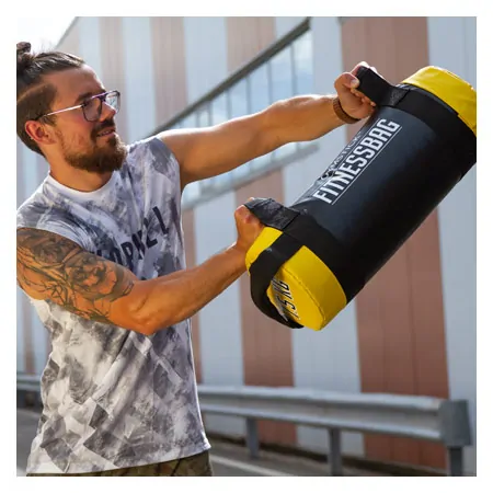 Gymstick FItnessbag, 7,5 kg, gelb,  20 cm x 50 cm