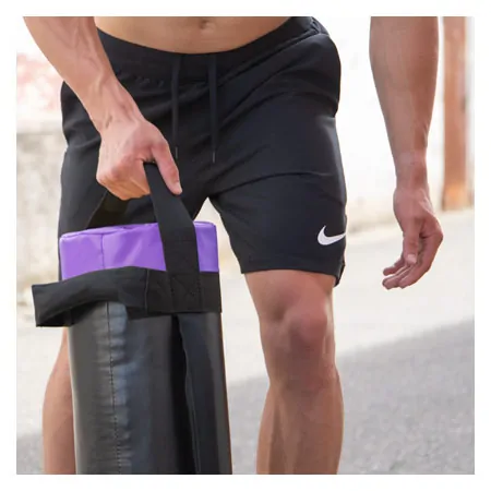 Gymstick Fitnessbag, 10 kg, lila,  22,5x55 cm