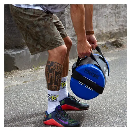 Gymstick Fitnessbag, 15 kg, blau,  22,5 cm x 55 cm