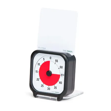 Time Timer Tischuhr mit akustischem Signal, 60 Min., klein, 7,5x7,5 cm