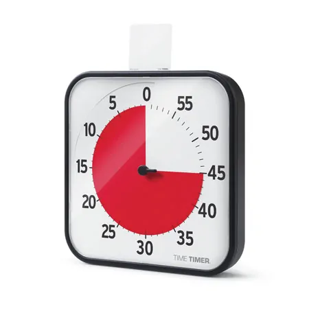 Time Timer Tischuhr mit akustischem Signal, 60 Min., gro, 30x30 cm