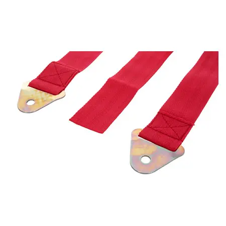 Wandbefestigungsgurt Standard fr Turnmatten 6 m x 50 mm (L x B), mit Schnellsteckverschluss, rot