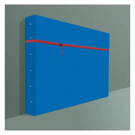 Wandbefestigungsgurt Standard fr Turnmatten 6 m x 50 mm (L x B), mit Schnellsteckverschluss, rot