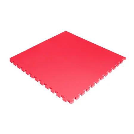 Vario-Top Gymnastikmatte, LxBxH 100x100x2,5 cm, rot