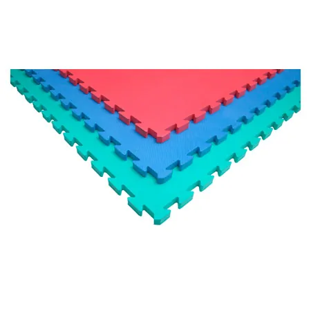 Vario-Top Gymnastikmatte, LxBxH 100x100x2,5 cm, blau