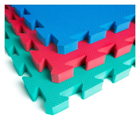 Vario-Top Gymnastikmatte, LxBxH 100x100x2,5 cm, blau