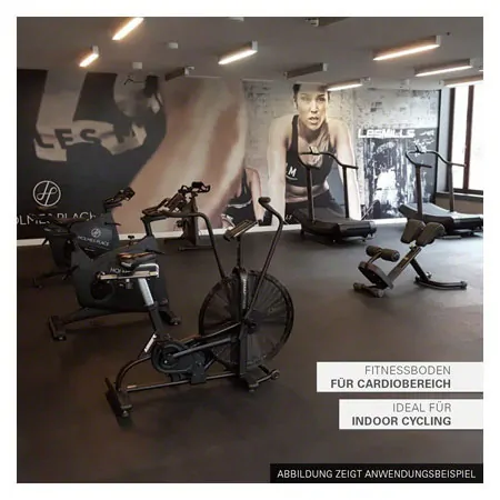 PAVIGYM Fitnessboden fr Cardio-Bereiche Performance+, 100x100x0,5 cm