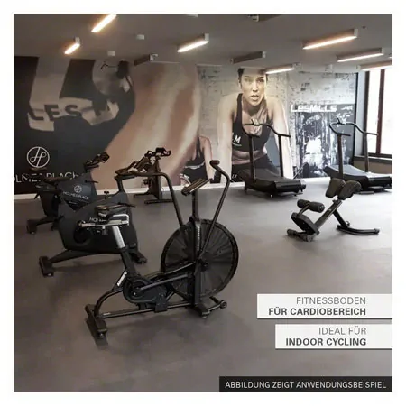 PAVIGYM Fitnessboden fr Cardio-Bereiche Performance+, 100x100x0,5 cm