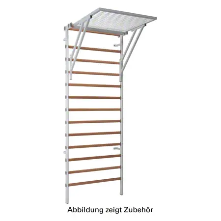 Schlingengitter fr Sprossenwand Metall/Holz