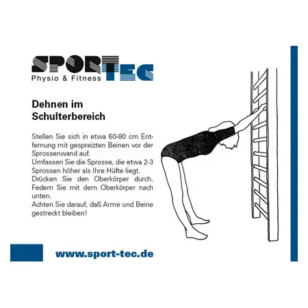 Sprossenwand Kombination-Set, komplett, 3-tlg.
