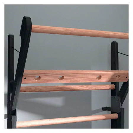 NOHrD Sprossenwand Club-Sport, ausklappbar, 14 Sprossen, HxBxT 230x80x13 cm