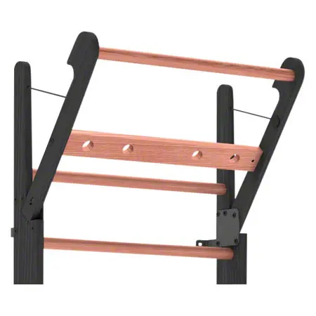 NOHrD Sprossenwand Club-Sport, ausklappbar, 10 Sprossen, HxBxT 230x80x13 cm