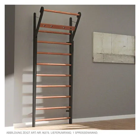 NOHrD Sprossenwand Club-Sport, ausklappbar, 10 Sprossen, HxBxT 230x80x13 cm