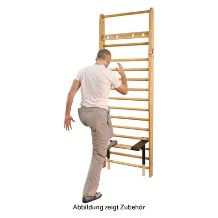NOHrD Multi-Adapter Eiche Klimmzugbgel und Dipstation fr Sprossenwand