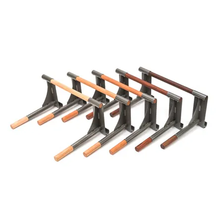 NOHrD Multi-Adapter Eiche Klimmzugbgel und Dipstation fr Sprossenwand