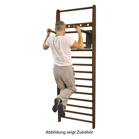NOHrD Multi-Adapter Nussbaum Klimmzugbgel und Dipstation fr Sprossenwand