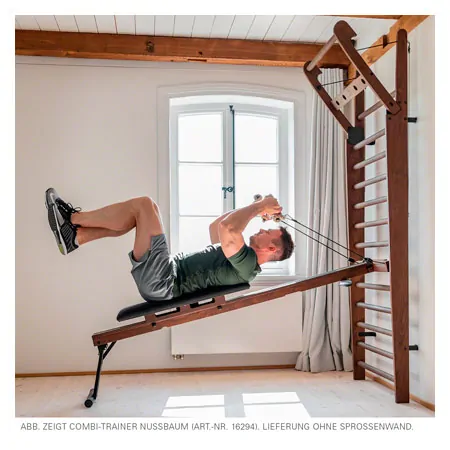 NOHrD Combi-Trainer fr Sprossenwand, Kirsche