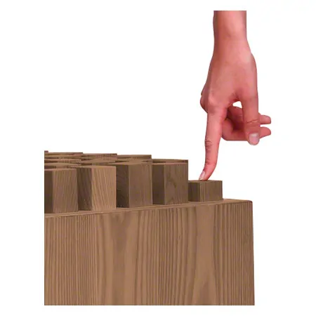 NOHrD Sitzhocker HedgeHock, Nussbaum