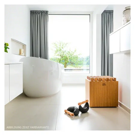 NOHrD Sitzhocker HedgeHock, Nussbaum
