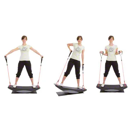Balance Board inkl. 2 Tubes und Bodenschutzmatte